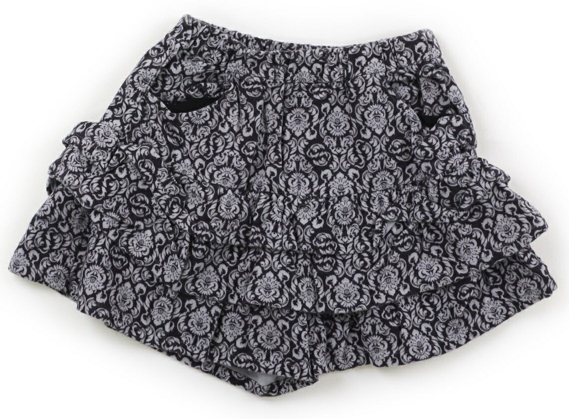 べべ BeBe キュロット 120 女の子 ワインレッド、白い総柄 子供服 ベビー服 キッズ アウトレット ユー..