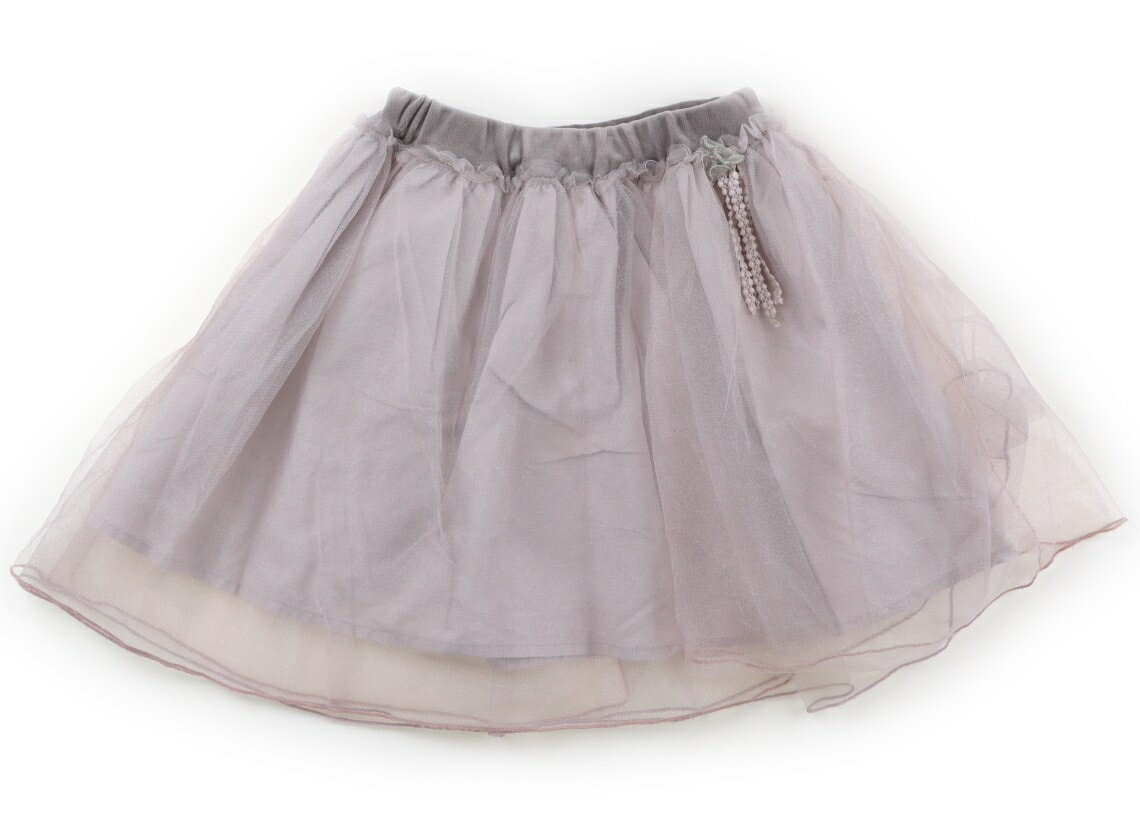 アプレレクール apres les cours スカート 100 女の子 くすみピンク、グレー 子供服 ベビー服 キッズ アウトレット ユーズド 【中古】キッズ・ベビー・マタニティ