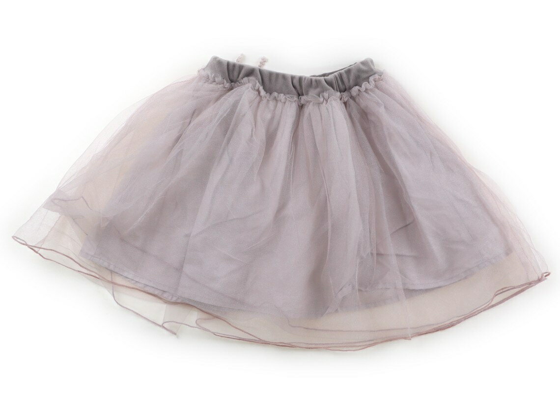 アプレレクール apres les cours スカート 100 女の子 くすみピンク、グレー 子供服 ベビー服 キッズ アウトレット ユーズド 【中古】キッズ・ベビー・マタニティ 2