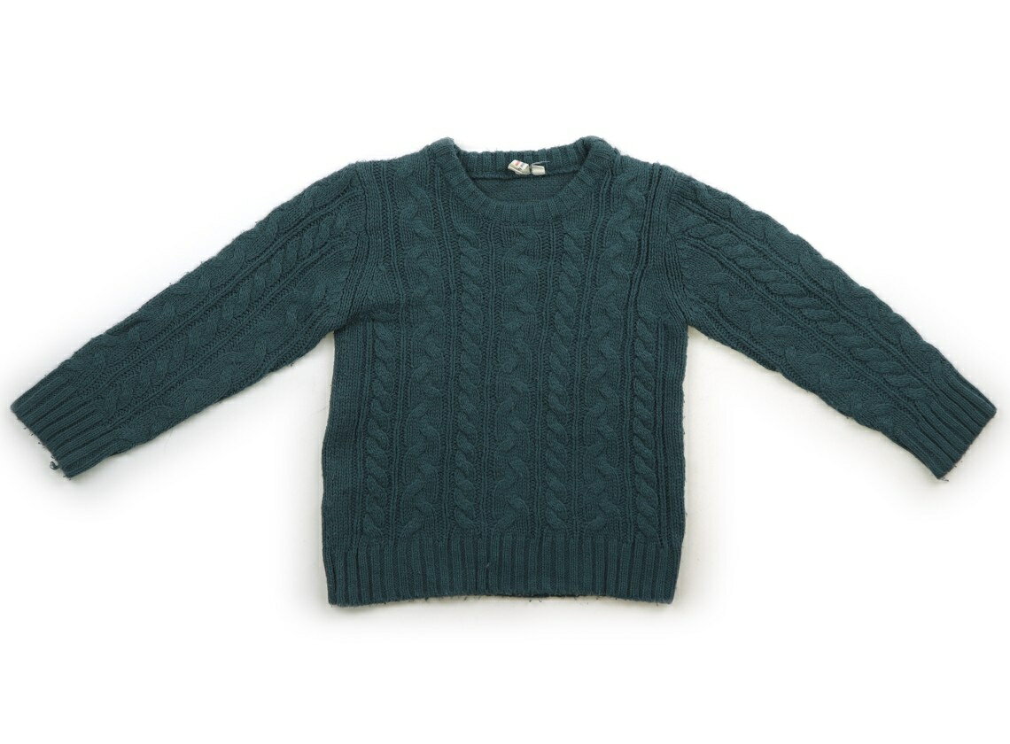 ラーゴム Lagom ニット・セーター 100 女の子 シアン 子供服 ベビー服 キッズ アウトレット ユーズド ..