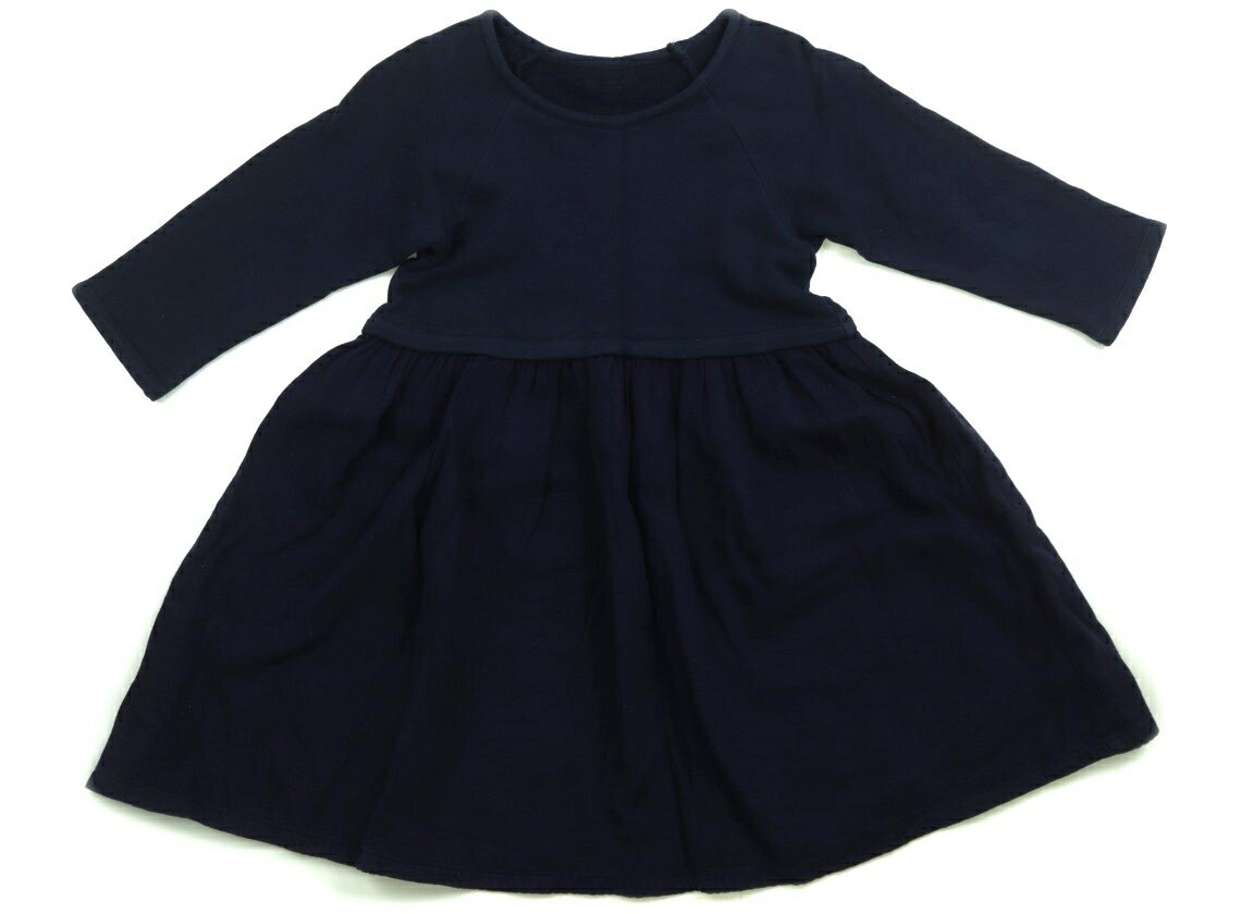 ビームス BEAMS ワンピース 110 女の子 紺 子供服 ベビー服 キッズ アウトレット ユーズド 【中古】キッズ・ベビー・マタニティ