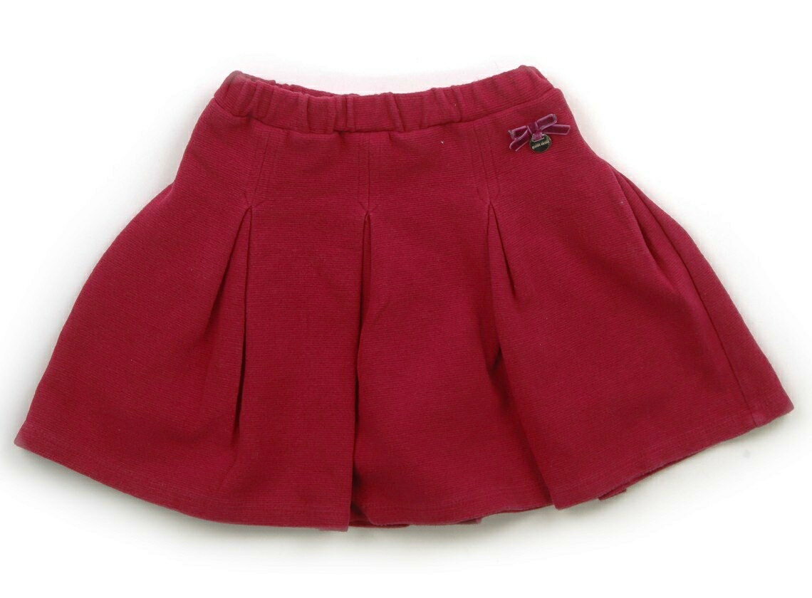 プティマイン petit main スカート 110 女の子 ストロベリー、リボン 子供服 ベビー服 キッズ アウトレ..
