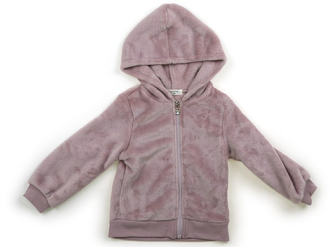エニィファム anyFAM パーカー 100 女の子 くすみピンク 子供服 ベビー服 キッズ アウトレット ユーズ..