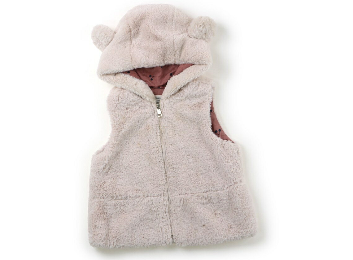 ザラ ZARA ベスト 95 女の子 薄ピンク 子供服 ベビー服 キッズ アウトレット ユーズド 【中古】キッズ..