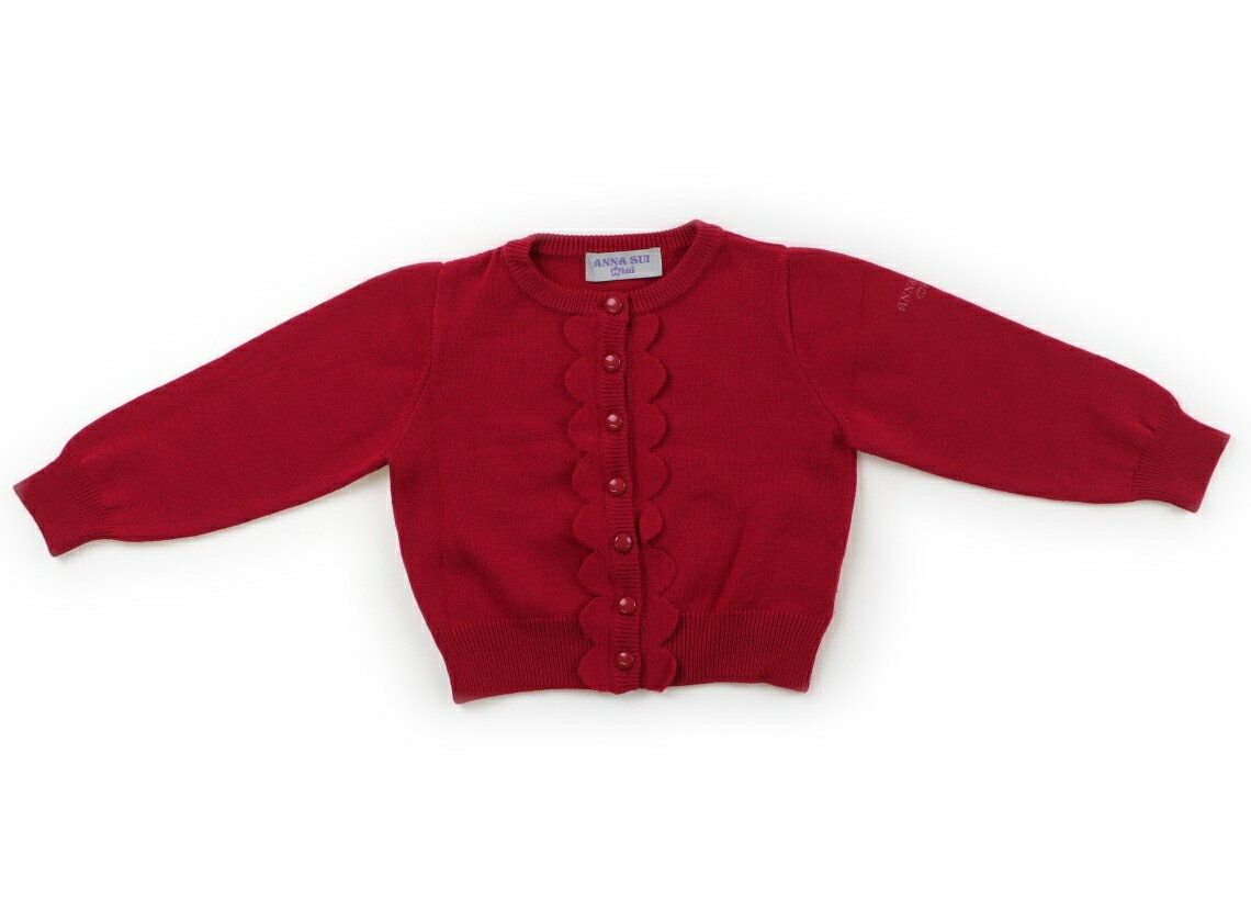 アナスイ ANNA SUI カーディガン 80 女の子 フーシャピンク 子供服 ベビー服 キッズ アウトレット ユー..
