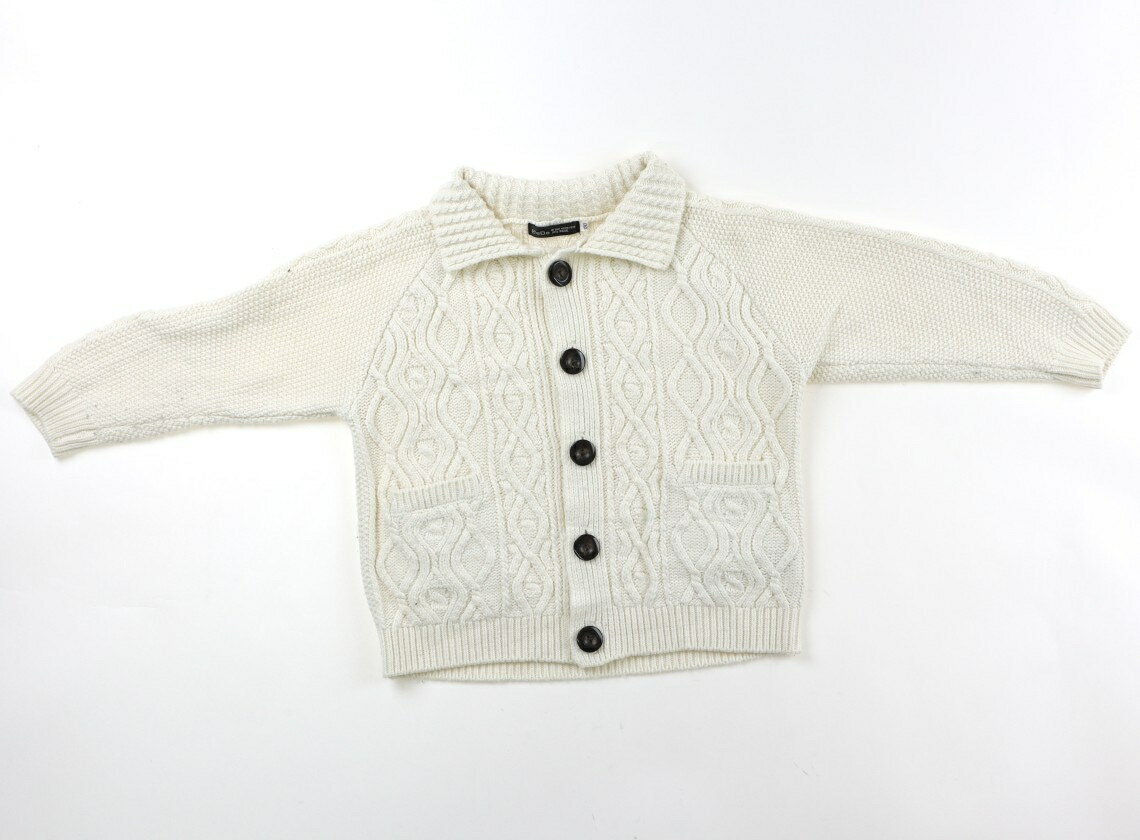 べべ BeBe カーディガン 120 男の子 ホワイト 子供服 ベビー服 キッズ アウトレット ユーズド 【中古】キッズ・ベビー・マタニティ