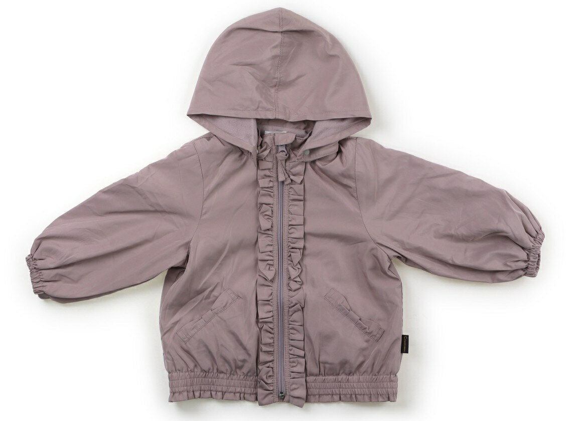 コンビミニ Combimini ブルゾン・Gジャン 90 女の子 くすみピンク 子供服 ベビー服 キッズ アウトレット ユーズド 【中古】キッズ・ベビー・マタニ...