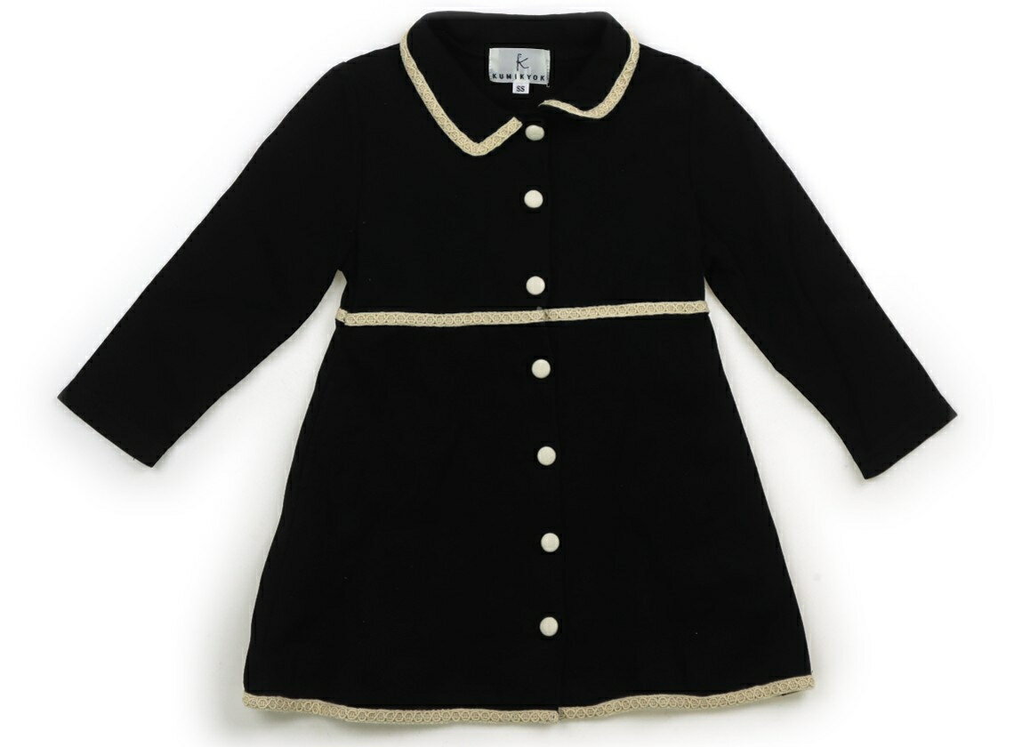 　ブランド 　Kumikyoku(組曲) 　カテゴリー 　ワンピース 　サイズ 　90サイズ 　色 　ブラック・オフホワイトライン 　状態 　★★★ 　記名 　なし 　ジャンル 　Girl 実際のサイズ表記はSS。カットソー。白い部分はブレード装飾。ほこり付着がありますが、特に目立つ汚れはなくまだお使い頂けそうです。 ＊【状態】【サイズ】に関しての詳しい説明はこちら