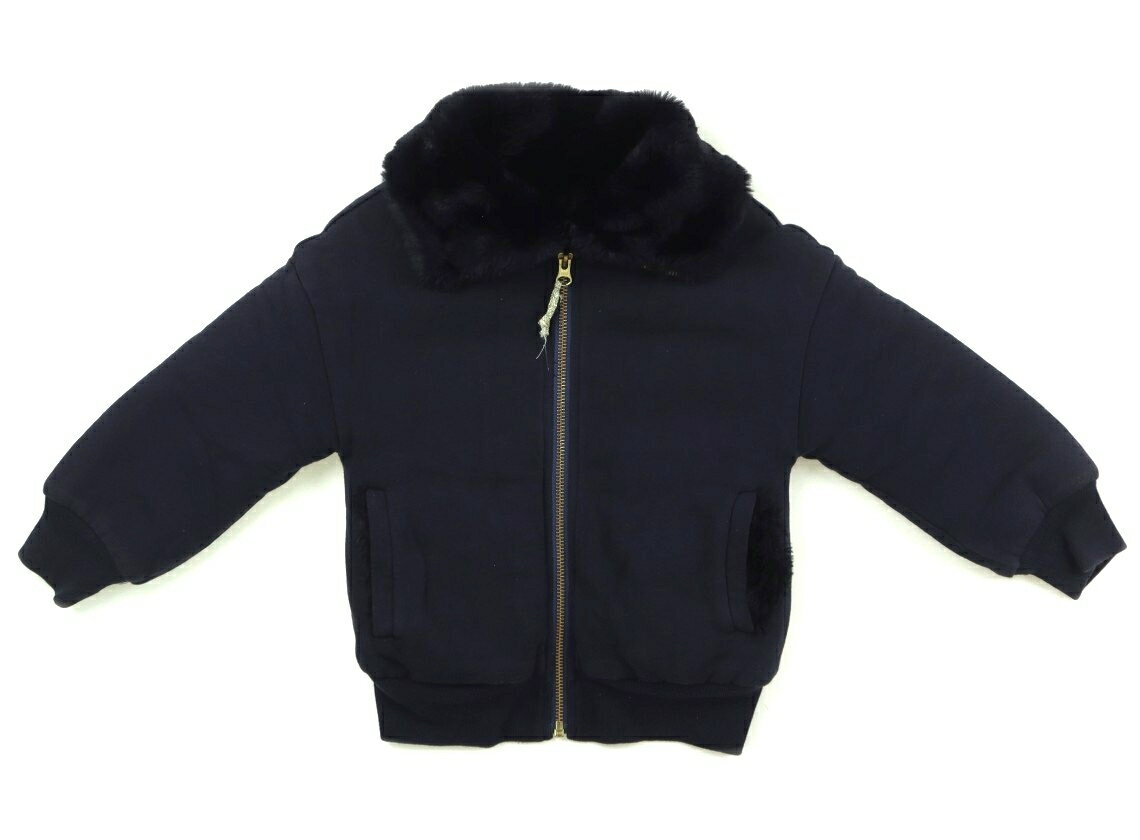 ビームス BEAMS コート・ジャンパー 110 女の子 ネイビー 子供服 ベビー服 キッズ アウトレット ユーズド 【中古】キッズ・ベビー・マタニティ