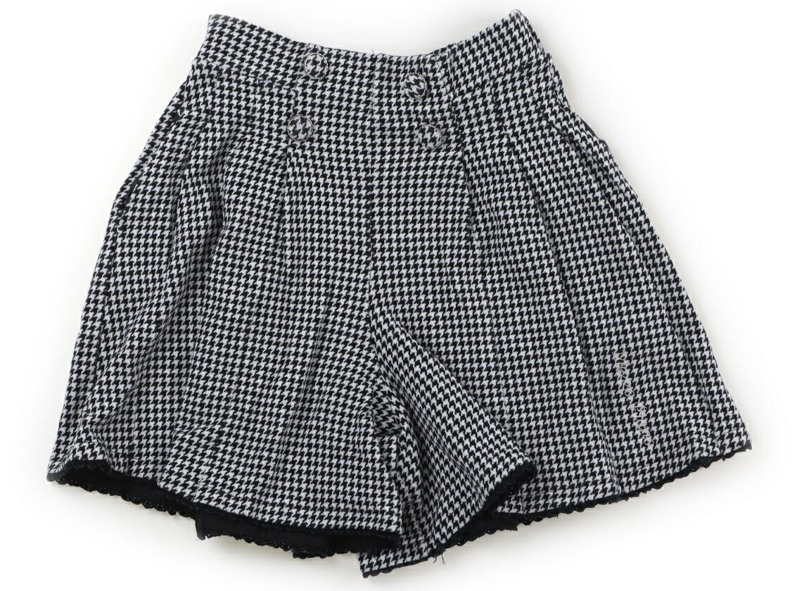 　ブランド 　mezzo piano(メゾピアノ) 　カテゴリー 　キュロット 　サイズ 　140サイズ 　色 　モノトーン千鳥格子 　状態 　★★★ 　記名 　なし 　ジャンル 　Girl 起毛カットソー。サイズ調整ゴムが付いています。全...