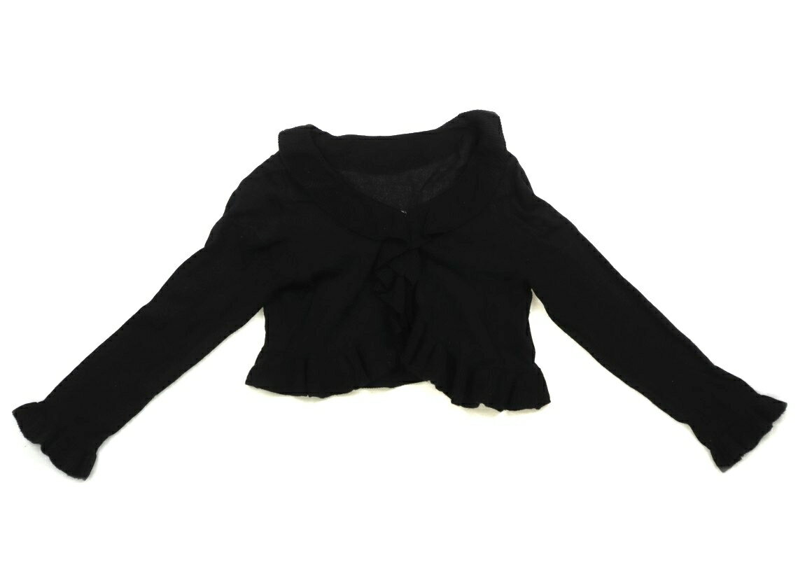 コムサデモード COMME CA DU MODE カーディガン 120 女の子 ブラック 子供服 ベビー服 キッズ アウトレット ユーズド 【中古】キッズ・ベビー・マタニティ
