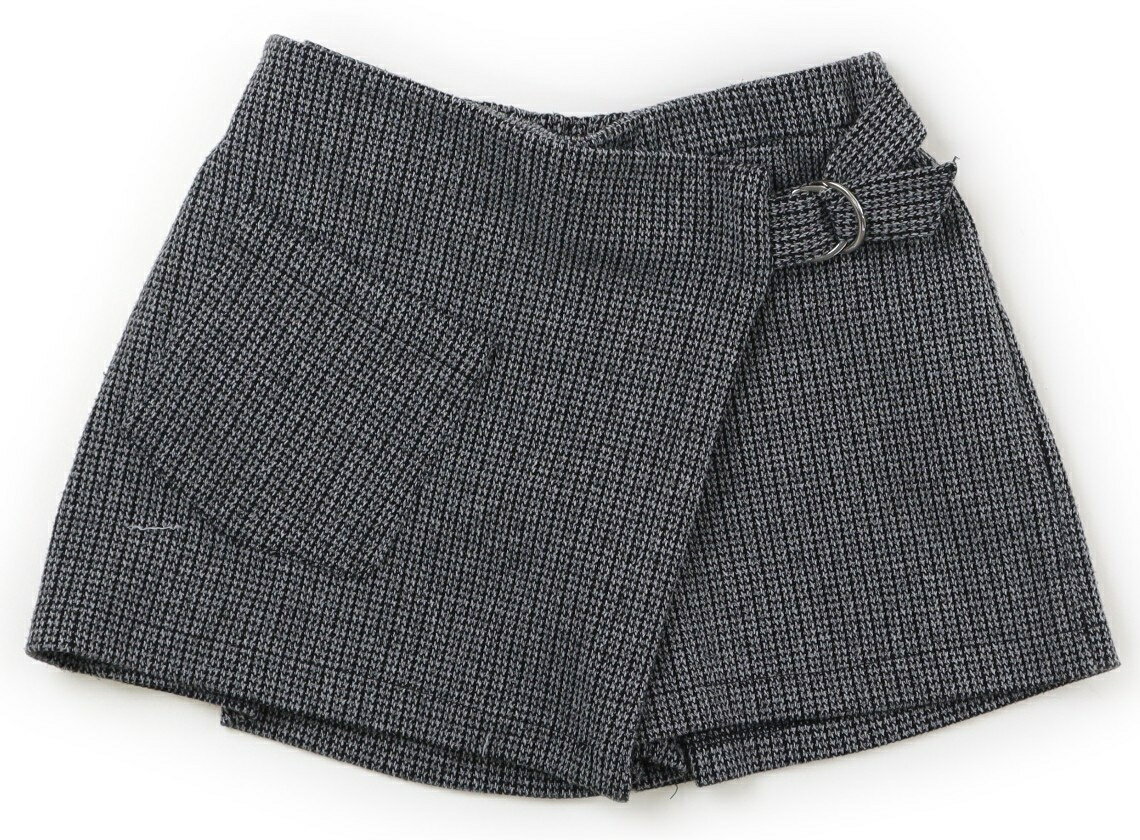 ザラ ZARA キュロット 140 女の子 黒白チェック 子供服 ベビー服 キッズ アウトレット ユーズド 【中古..