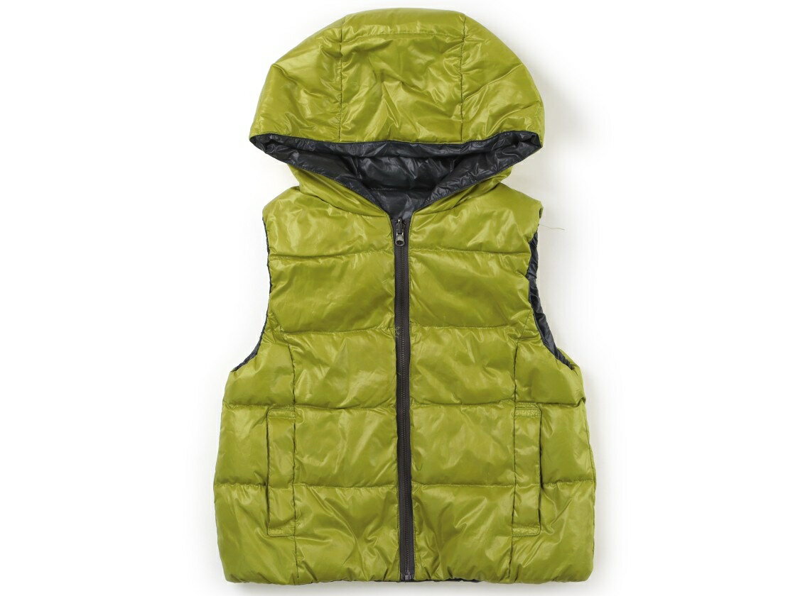 コムサイズム COMME CA ISM ベスト 110 男の子 グレー・イエロー 子供服 ベビー服 キッズ アウトレット ユーズド 【中古】キッズ・ベビー・マタニティ