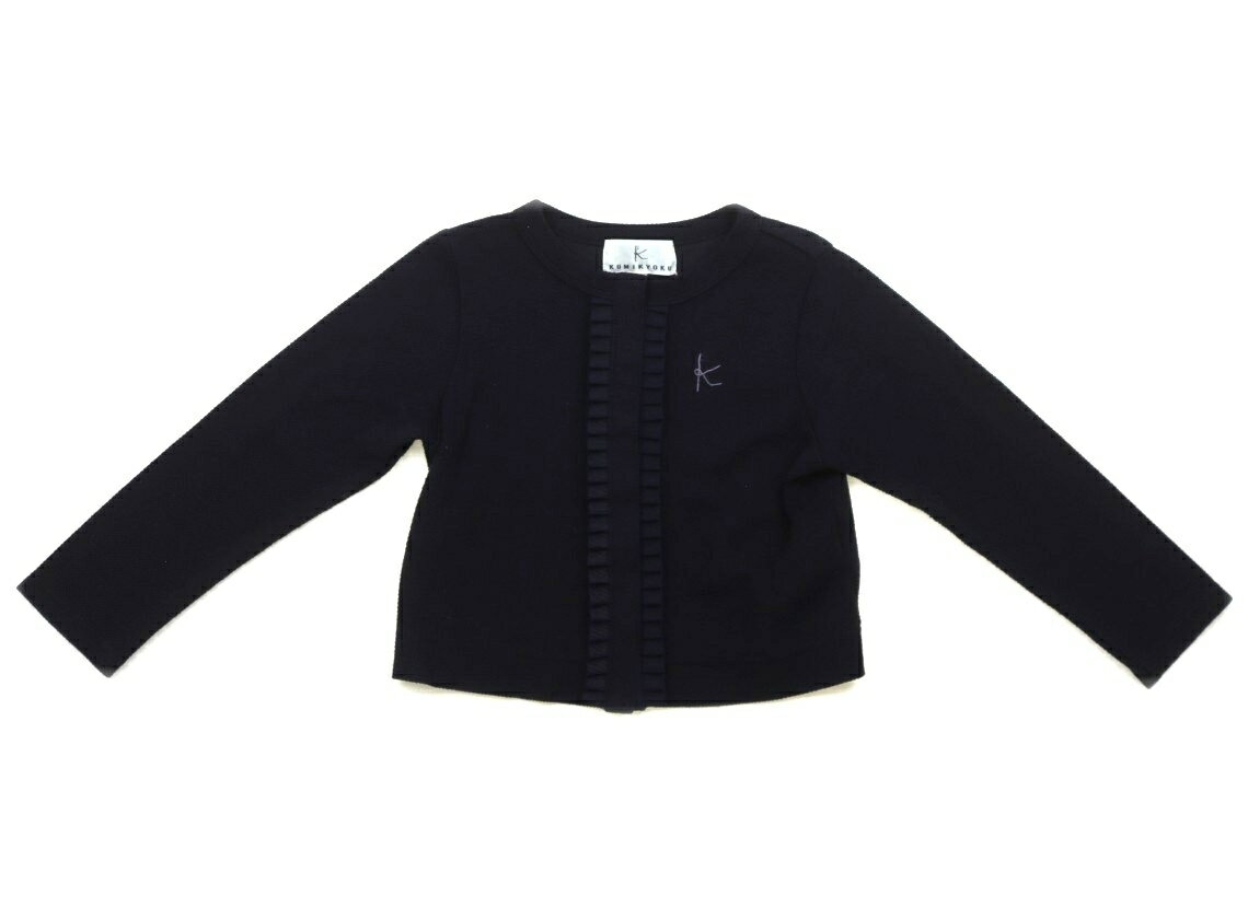 組曲 Kumikyoku カーディガン 110 女の子 ネイビー 子供服 ベビー服 キッズ アウトレット ユーズド 【中古】キッズ・ベビー・マタニティ