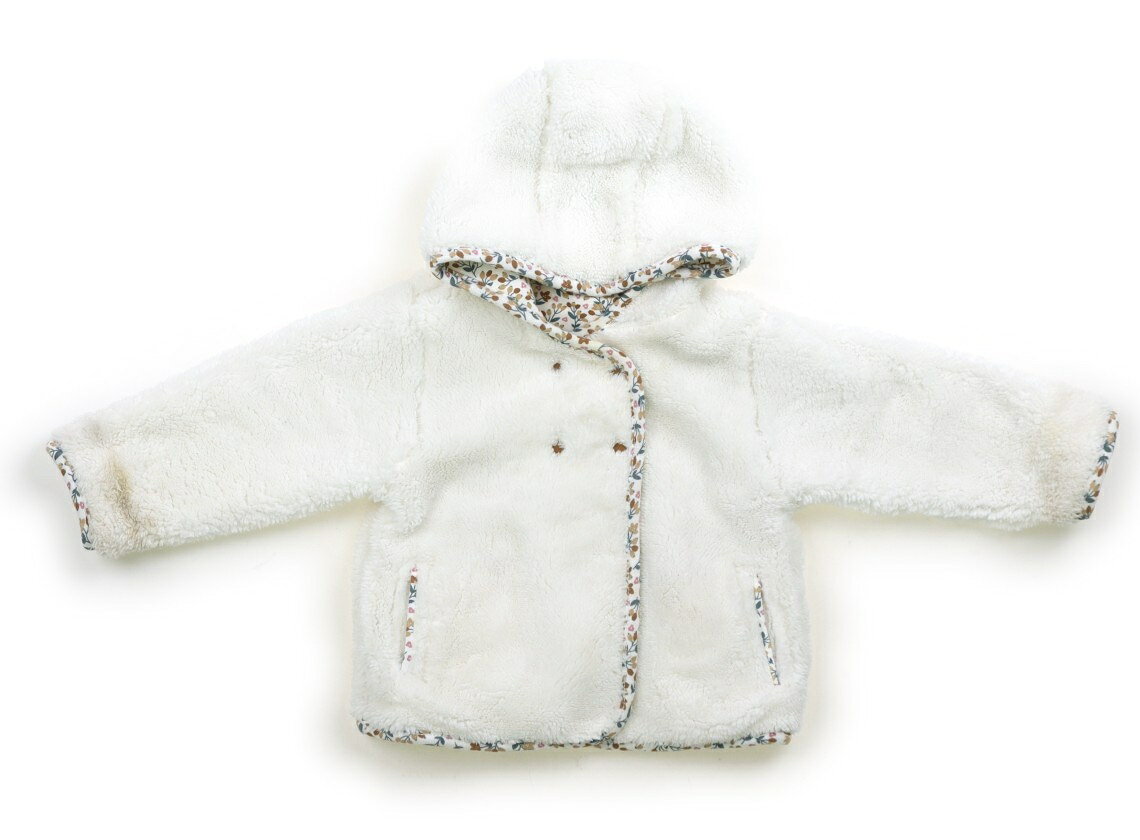 オバイビ OBAIBI ブルゾン・Gジャン 80 女の子 白・ブラウン・鉄色 子供服 ベビー服 キッズ アウトレット ユーズド 【中古】キッズ・ベビー・マタニテ...