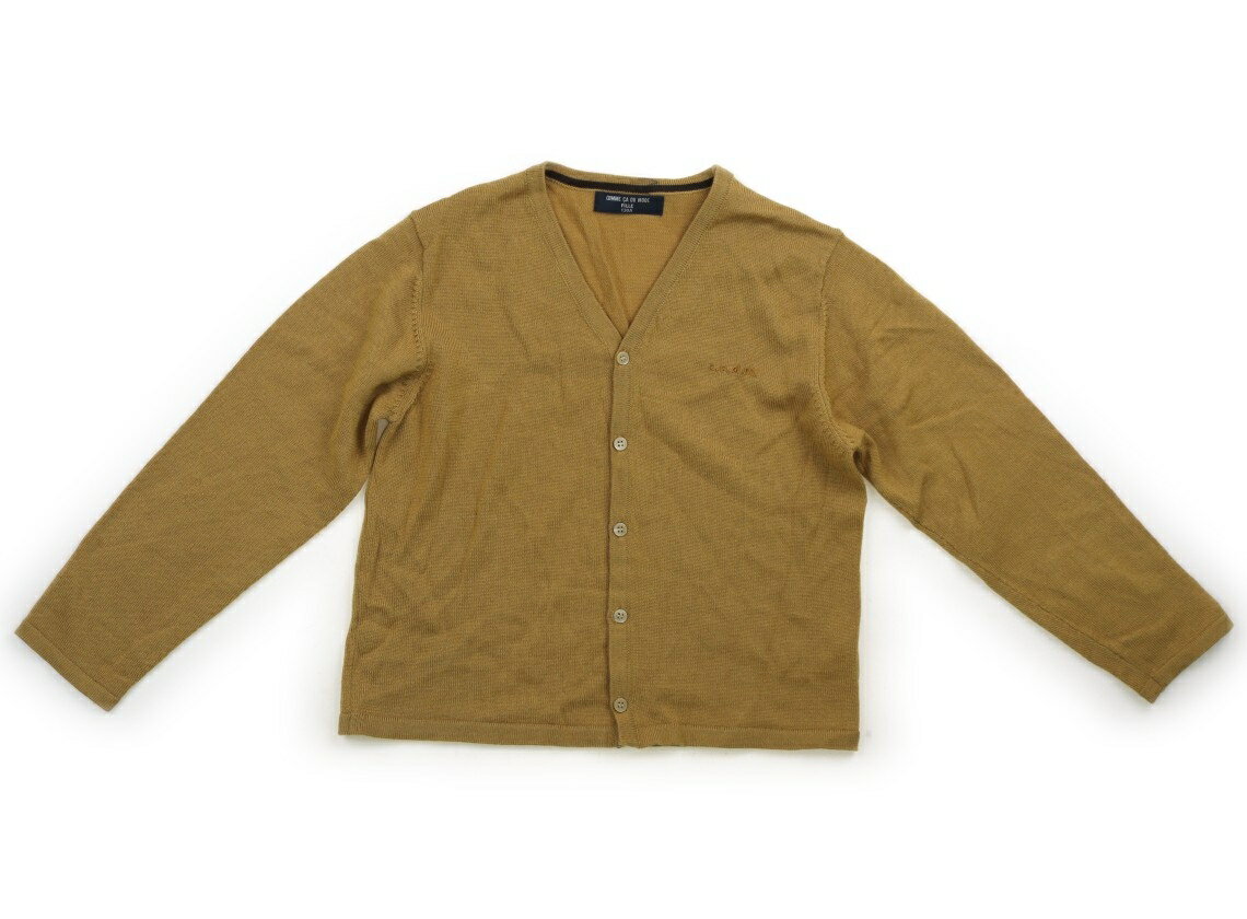 コムサデモード COMME CA DU MODE カーディガン 130 男の子 黄土色 子供服 ベビー服 キッズ アウトレット ユーズド 【中古】キッズ・ベビー・マタニティ