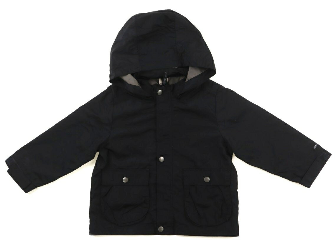 プティマイン petit main ブルゾン・Gジャン 100 男の子 ブラック 子供服 ベビー服 キッズ アウトレット ユーズド 【中古】キッズ・ベビー・マタ...
