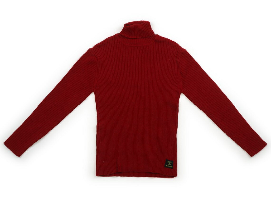 　ブランド 　petit main(プティマイン) 　カテゴリー 　トレーナー・プルオーバー 　サイズ 　130サイズ 　色 　赤 　状態 　★★ 　記名 　なし 　ジャンル 　Girl リブ。綿ナイロン地。全体に毛羽立ちがあり、洗いざらし感があります。目立った汚れはありません。 ＊【状態】【サイズ】に関しての詳しい説明はこちら