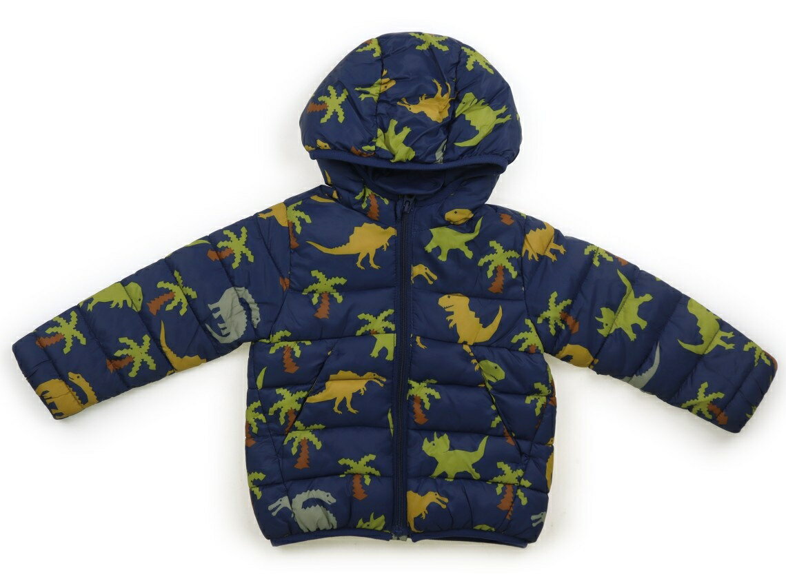 ザラ ZARA コート・ジャンパー 95 男の子 ネイビー、黄土色、カーキ、恐竜 子供服 ベビー服 キッズ アウトレット ユーズド 【中古】キッズ・ベビー・マタ...