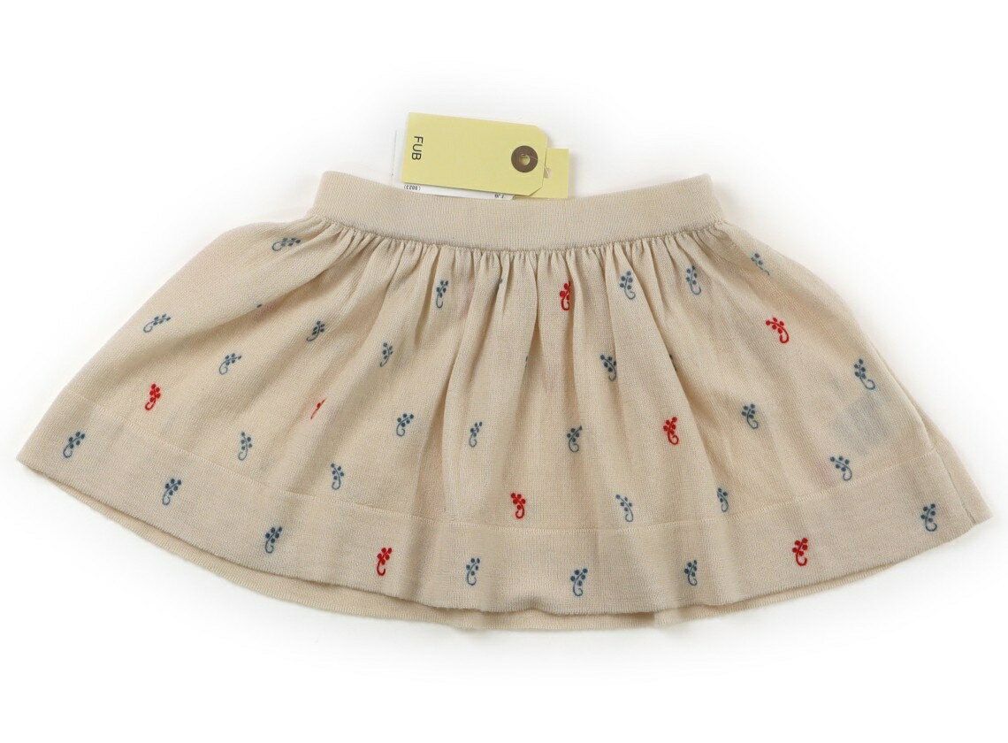 ファブ FUB スカート 80 女の子 アイボリー・花柄 子供服 ベビー服 キッズ アウトレット ユーズド 【中古】キッズ・ベビー・マタニティ
