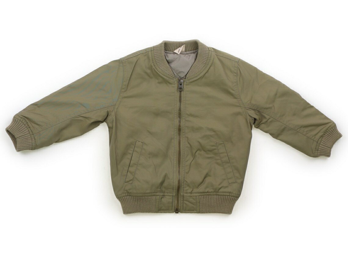 プティマイン petit main コート・ジャンパー 90 男の子 ライトカーキ 子供服 ベビー服 キッズ アウトレット ユーズド 【中古】キッズ..