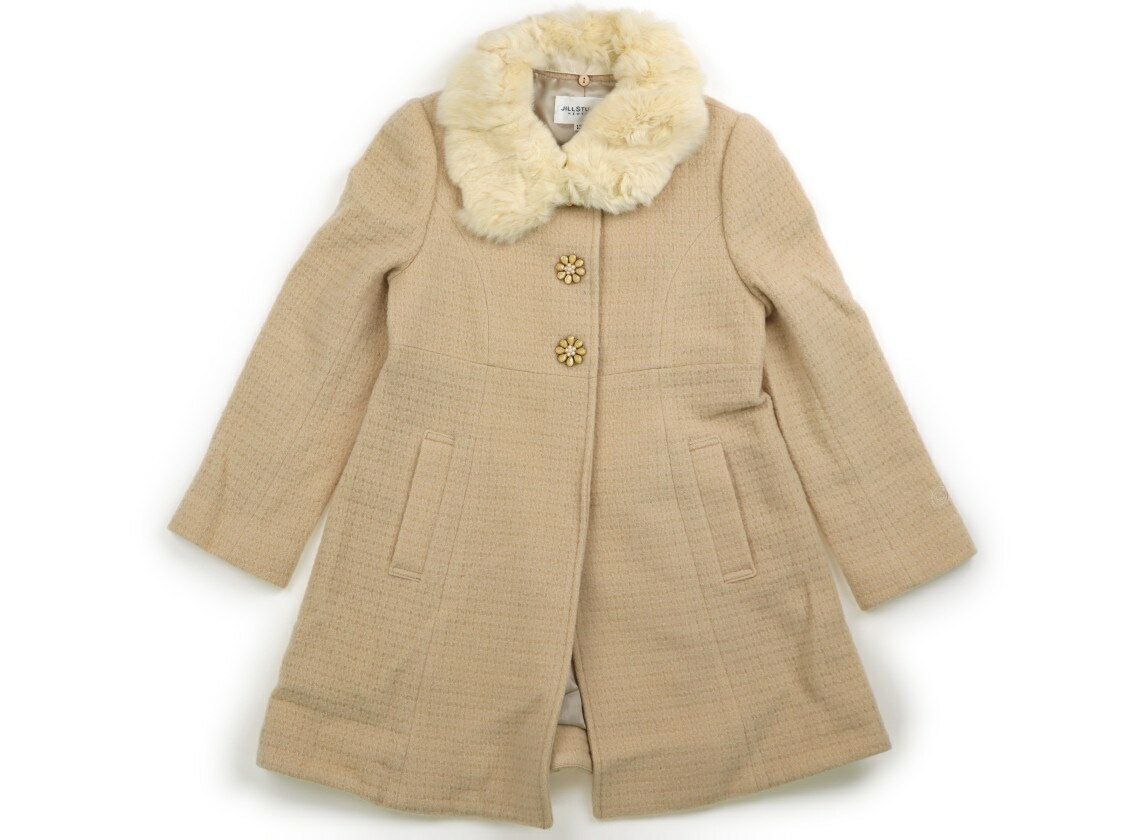 ジルスチュアート JILL STUART コート・ジャンパー 130 女の子 ベージュ、花 子供服 ベビー服 キッズ ..