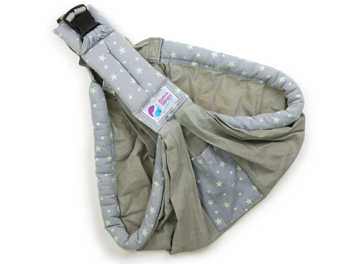 ババスリング Baba Slings 抱っこひも・スリング ママ向けアイテム ライトブルー、グレー、星柄 子供服..