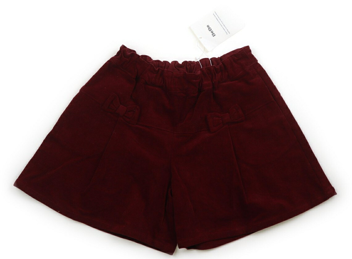 べべ BeBe キュロット 140 女の子 えんじ 子供服 ベビー服 キッズ アウトレット ユーズド 【中古】キッズ・ベビー・マタニティ
