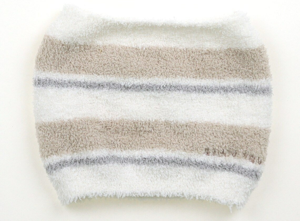 ジェラピケ gelato pique ベビー・キッズ小物 ベビー用品 男の子 白、ベージュ・グレーボーダー 子供服 ベビー服 キッズ アウトレット ユーズド 【中古】キッズ・ベビー・マタニティ