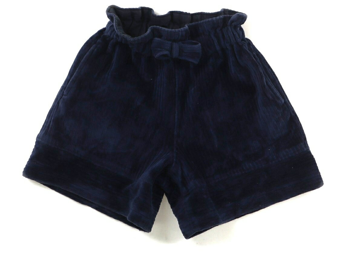 　ブランド 　HAKKA(ハッカ) 　カテゴリー 　キュロット 　サイズ 　100サイズ 　色 　ネイビー 　状態 　★★★ 　記名 　なし 　ジャンル 　Girl ニットコール。ウエストは総ゴムで交換穴あり。ウエスト付近の生地が色あせ、や...