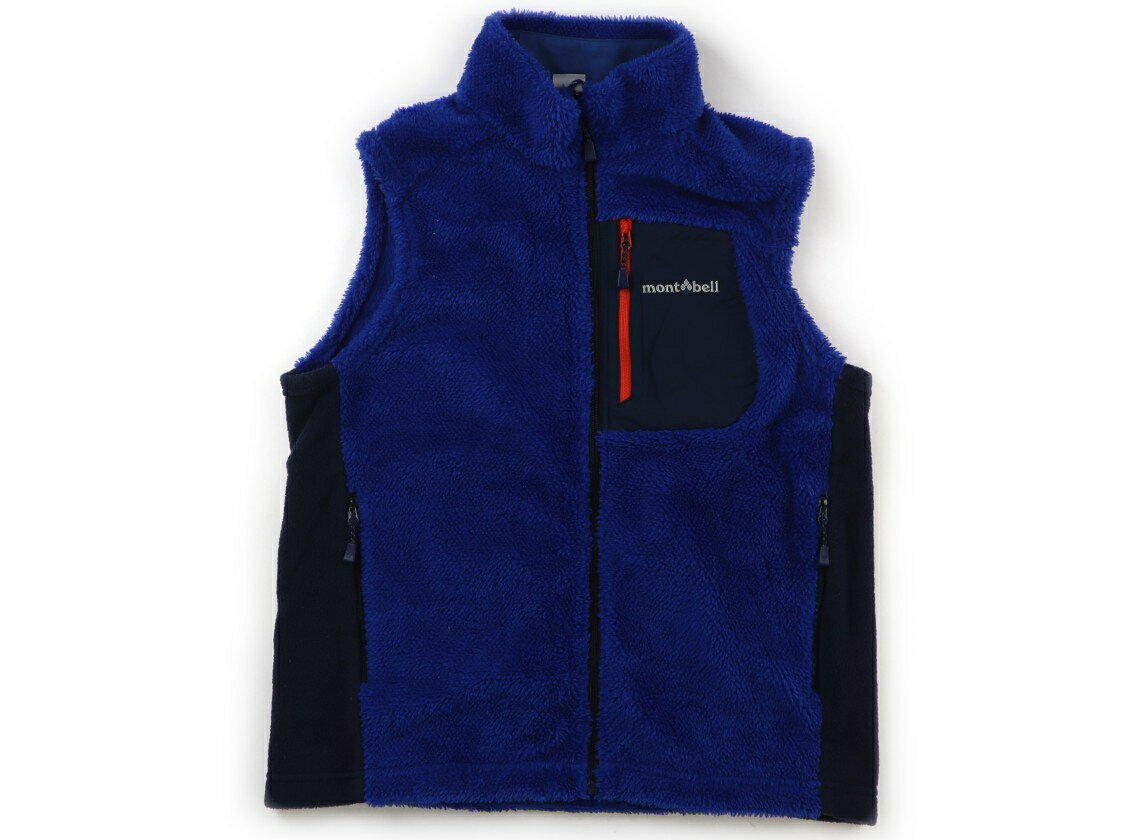 モンベル mont-bell ベスト 150 男の子 ブルー 子供服 ベビー服 キッズ アウトレット ユーズド 【中古】キッズ・ベビー・マタニティのサムネイル