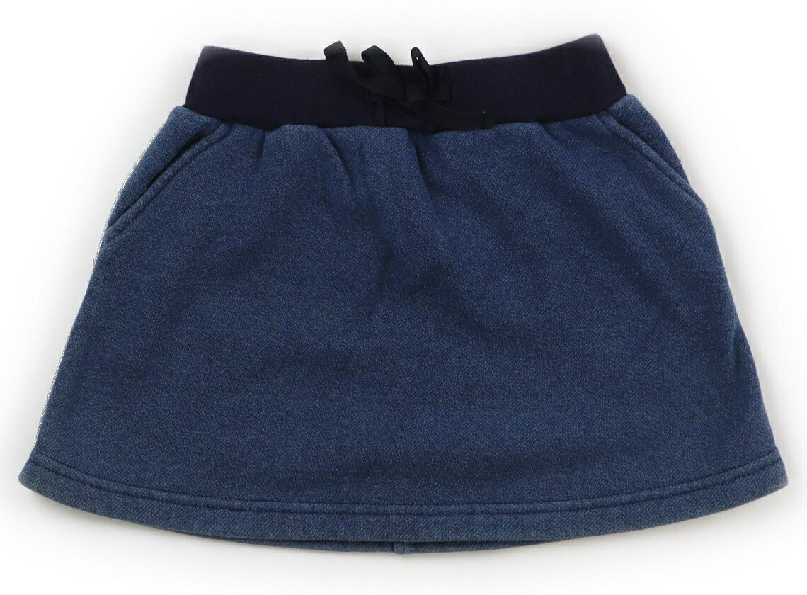 ユナイテッドアローズ UNITED ARROWS スカート 95 女の子 青　ネイビー 子供服 ベビー服 キッズ アウトレット ユーズド 【中古】キッズ・ベビー・マタニティ