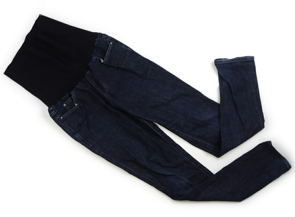 コムサブロンドオフ COMME CA BLANC D'OEUF マタニティボトムス ママ向けアイテム インディゴブルー、ネイビー 子供服 ベビー服 キッズ アウトレット ユーズド 【中古】キッズ・ベビー・マタニティ