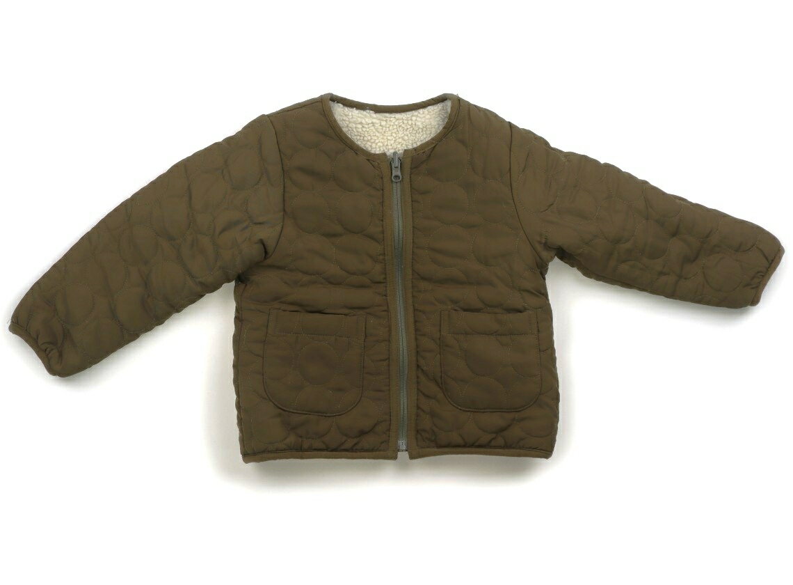 アプレレクール apres les cours コート・ジャンパー 110 女の子 カーキ・アイボリー 子供服 ベビー服 キッズ アウトレット ユーズド 【中古】キッズ・ベビー・マタニティ