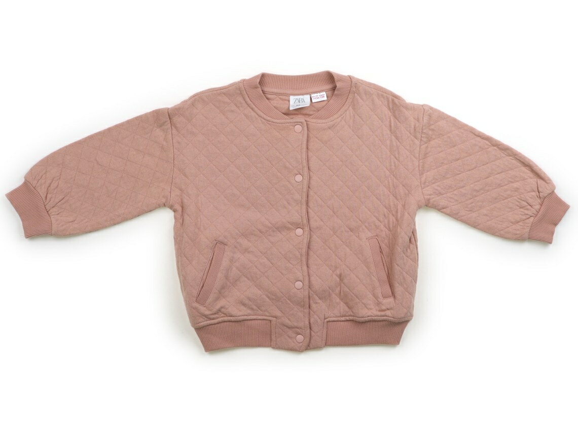 ザラ ZARA ブルゾン・Gジャン 100 女の子 ピンク系 子供服 ベビー服 キッズ アウトレット ユーズド 【中古】キッズ・ベビー・マタニティ
