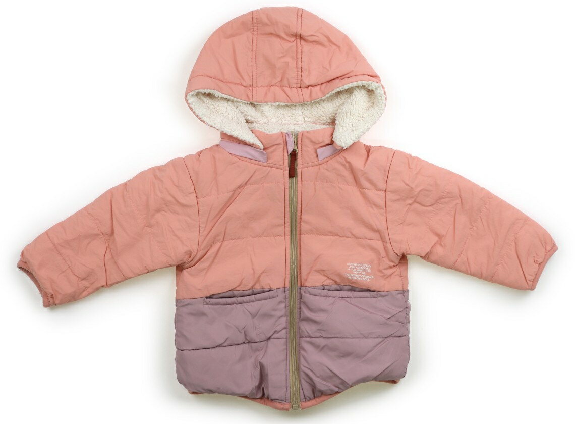 ブリーズ BREEZE コート・ジャンパー 100 女の子 ピンク、アイボリー 子供服 ベビー服 キッズ アウトレット ユーズド 【中古】キッズ・ベビー・マタニ...
