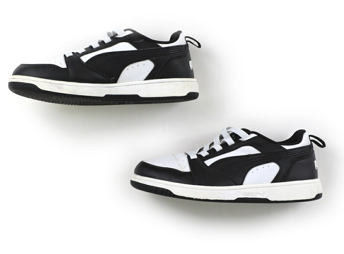 プーマ PUMA スニーカー 靴20cm〜 男の子 黒白 子供服 ベビー服 キッズ アウトレット ユーズド 【中古】キッズ・ベビー・マタニティ