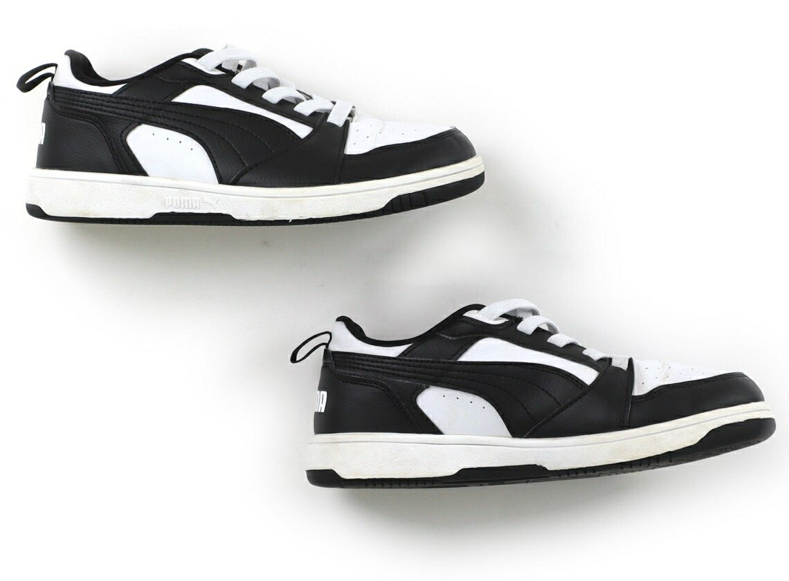 プーマ PUMA スニーカー 靴20cm〜 男の子 黒白 子供服 ベビー服 キッズ アウトレット ユーズド 【中古】キッズ・ベビー・マタニティ