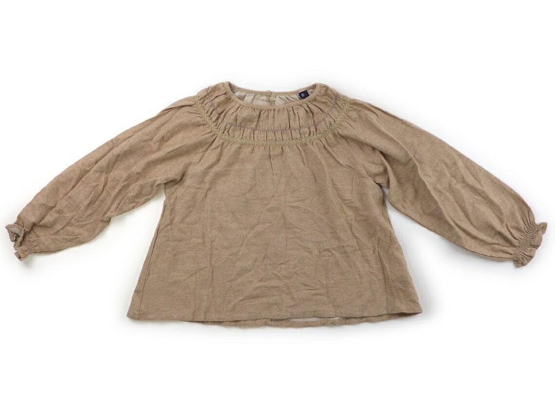 ビームス BEAMS チュニック 140 女の子 ベージュ 子供服 ベビー服 キッズ アウトレット ユーズド 【中古】キッズ・ベビー・マタニティ