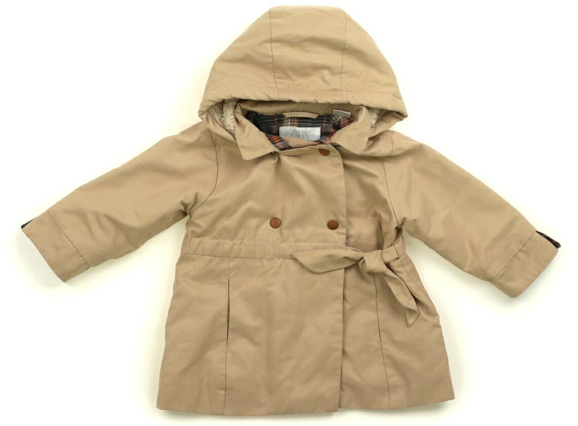 ザラ ZARA コート・ジャンパー 80 女の子 ベージュ 子供服 ベビー服 キッズ アウトレット ユーズド 【中古】キッズ・ベビー・マタニティ