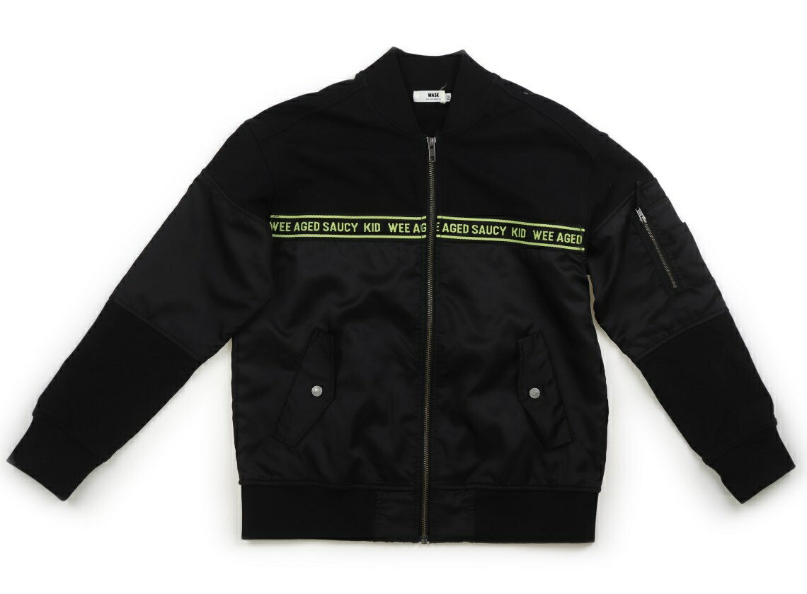 ワスク WASK ブルゾン・Gジャン 150 男の子 ブラック 子供服 ベビー服 キッズ アウトレット ユーズド 【中古】キッズ・ベビー・マタニティ