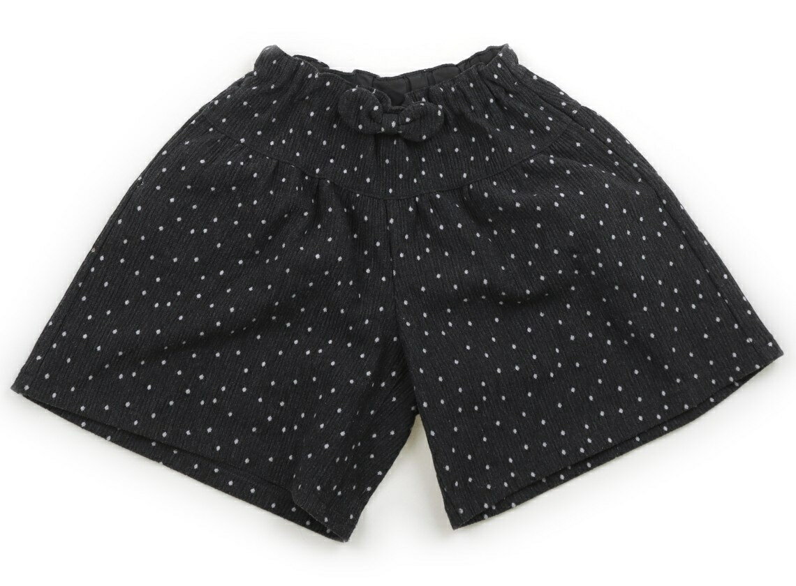 ハッカ HAKKA キュロット 120 女の子 グレー、ドット 子供服 ベビー服 キッズ アウトレット ユーズド ..