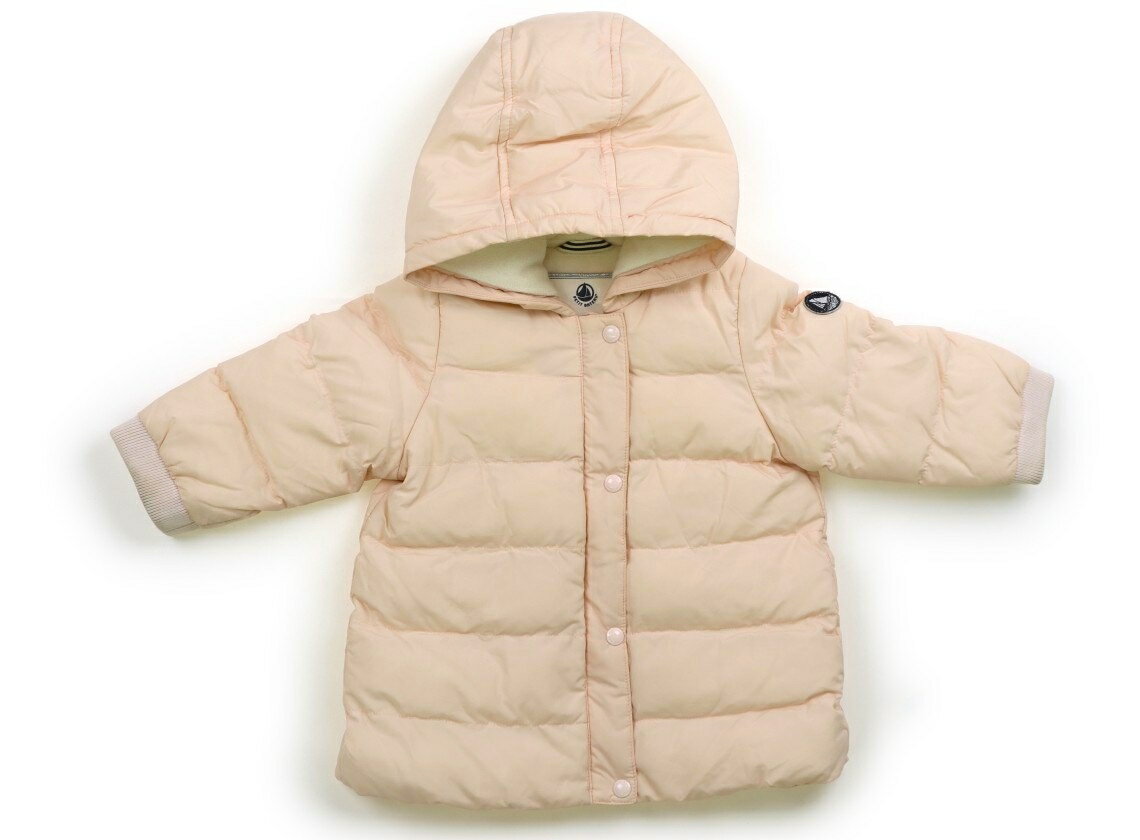 プチバトー PETIT BATEAU コート・ジャンパー 70 女の子 ライトコーラル 子供服 ベビー服 キッズ アウトレット ユーズド 【中古】キッズ・ベビー・マタニティ