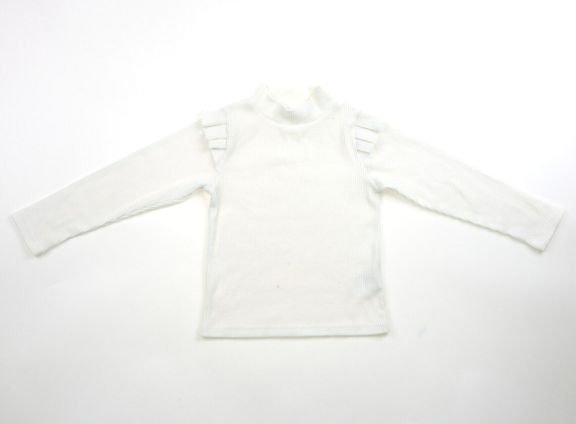 ビールーム b.ROOM トレーナー プルオーバー 110 女の子 ホワイト 子供服 ベビー服 キッズ アウトレット ユーズド 【中古】キッズ ベビー マタニティ