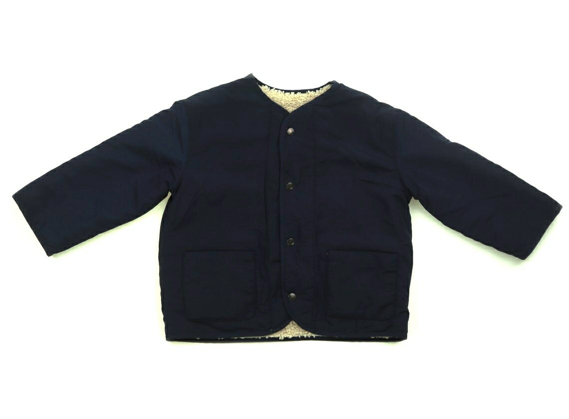ダッドウェイ DADWAY コート・ジャンパー 100 男の子 ネイビー・アイボリー 子供服 ベビー服 キッズ アウトレット ユーズド 【中古】キッズ・ベビー・...