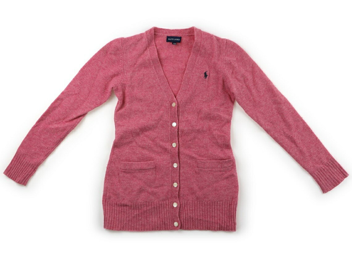 　ブランド 　Ralph Lauren(ラルフローレン) 　カテゴリー 　カーディガン 　サイズ 　150サイズ 　色 　霜降りピンク 　状態 　★★ 　記名 　なし 　ジャンル 　Girl 全体的に毛羽立ち毛玉あり。ウールニットです。 ＊【状態】【サイズ】に関しての詳しい説明はこちら