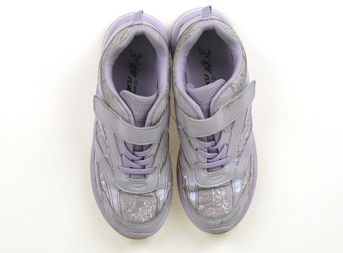 アキレス Achilles スニーカー 靴20cm〜 女の子 ライトパープル 子供服 ベビー服 キッズ アウトレット ユーズド 【中古】キッズ・ベビー・マタニティ