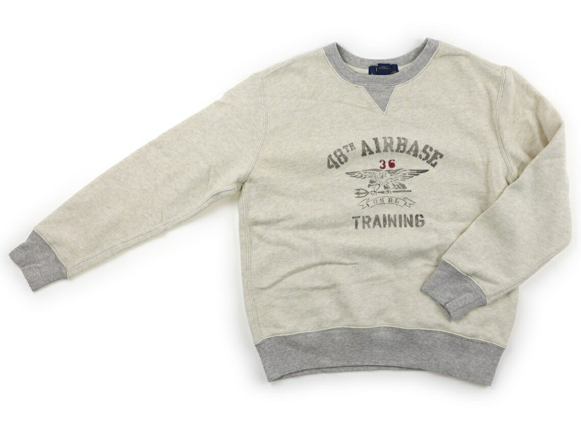 　ブランド 　POLO RALPH LAUREN(ポロラルフローレン) 　カテゴリー 　トレーナー・プルオーバー 　サイズ 　150サイズ 　色 　杢ベージュ・グレー・ロゴ 　状態 　★★★ 　記名 　なし 　ジャンル 　Boy 裏起毛カットソー生地です。使用感少なめです。 ＊【状態】【サイズ】に関しての詳しい説明はこちら