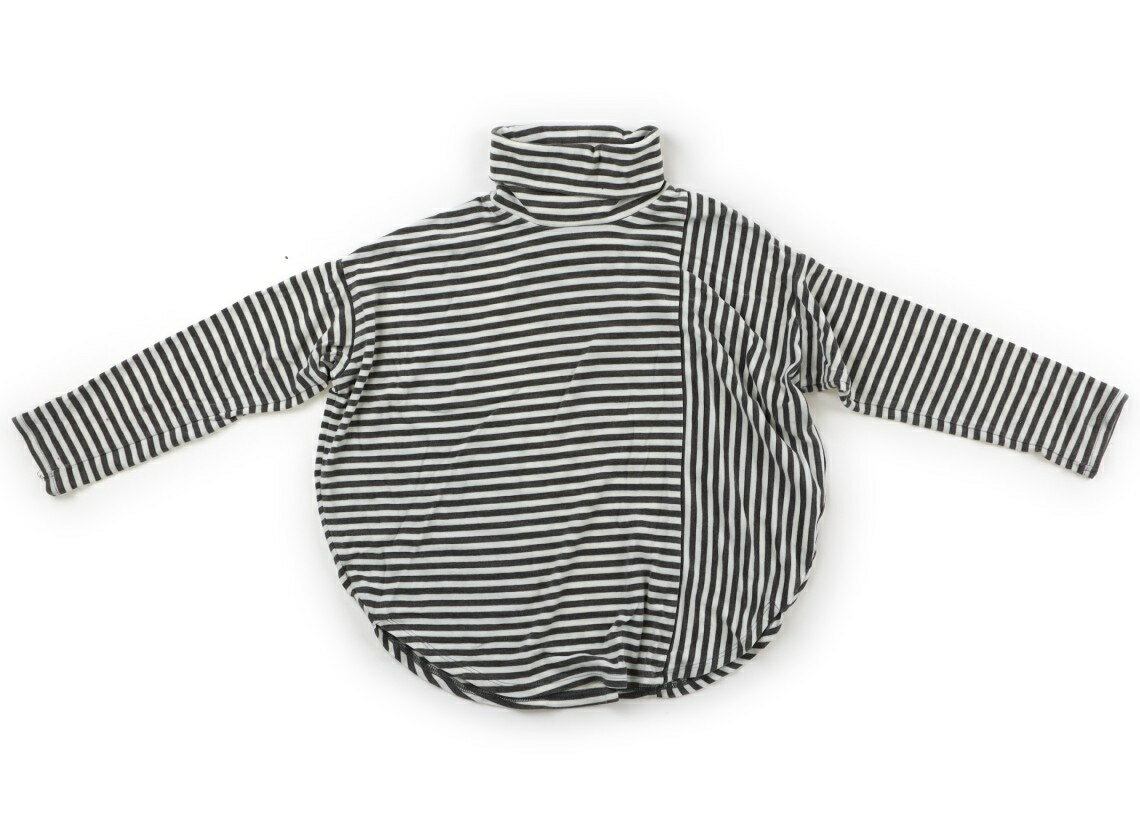 コムサフィユ COMME CA FILLE Tシャツ・カットソー 120 女の子 白、グレー 子供服 ベビー服 キッズ アウトレット ユーズド 【中古】キッズ・ベビー・マタニティ