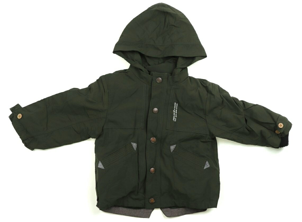 ラグマート Rag Mart コート・ジャンパー 100 男の子 ダークグリーン 子供服 ベビー服 キッズ アウトレット ユーズド 【中古】キッズ・ベビー・マタ...